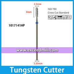 1017141HP-Cross Cut Standard Dental Laboratory Tungsten Carbide Cutter 2.35mm Shank