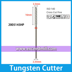 2005145HP-Cross Cut Fine Dental Laboratory Tungsten Carbide Cutter 2.35mm Shank