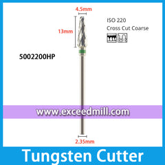 5002200HP-Cross Cut Coarse Dental Laboratory Tungsten Carbide Cutter 2.35mm Shank