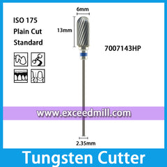 7007143HP-Plain Cut Standard Dental Laboratory Tungsten Carbide Cutter 2.35mm Shank