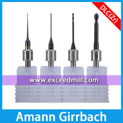 Amann Girrbach CADCAM Tools with DLC Coat for Machining Zirconia Disc