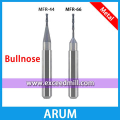 ARUM CAD/CAM 6mm Shank Tools Bullnose for Milling Titanium,COCR