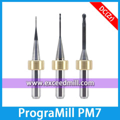 PrograMill PM7 Tools 6mm Shank with Diamond Coat Special for Milling Zirconia Disc