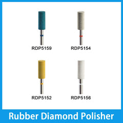 Dental Rubber Diamond Polisher for High-gloss Polishing Zirconia Porcelain-RDP5159, RDP5154, RDP5152, RDP5156