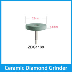 Dental Ceramic Diamond Grinder No Water Cooling Needed for Triming Zirconia, Glass Ceramic, Porcelain-ZDG1139