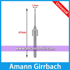 Amann Girrbach Multipurpose Tools for Milling Zirconia, Wax, PMMA, etc.