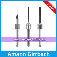 Amann Girrbach CAD/CAM Tools with Diamond Coat Special for Milling Zirconia Disc