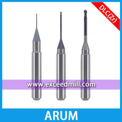 ARUM CAD/CAM 6mm Shank Tools with DLC Coat for Machining Zirconia Disc