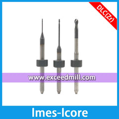 Imes-Icore CAD/CAM Milling Bur 3mm Shank with DLC Coat for Zirconia Block