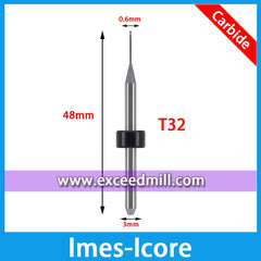 Многоцелевой фрезы Imes-Icore 3mm диаметр хвостовика для фрезерования циркония, воска, PMMA и т. Д.