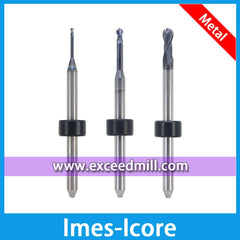 Imes-Icore CAD/CAM Tools 3mm Shank for Milling Titanium, CoCr T1/T6 T2/T7 T4/T9