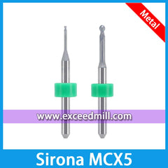 Фрезы Sirona MCX5 для металл как титан, Co-Cr и т. д.