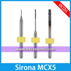 Outils Sirona MCX5 avec revêtement diamant spécial pour zircone