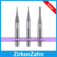 ZirkonZahn M1 CAD/CAM Diamond Grinder Tools for Milling Lithium Disilicate, Glass Ceramics